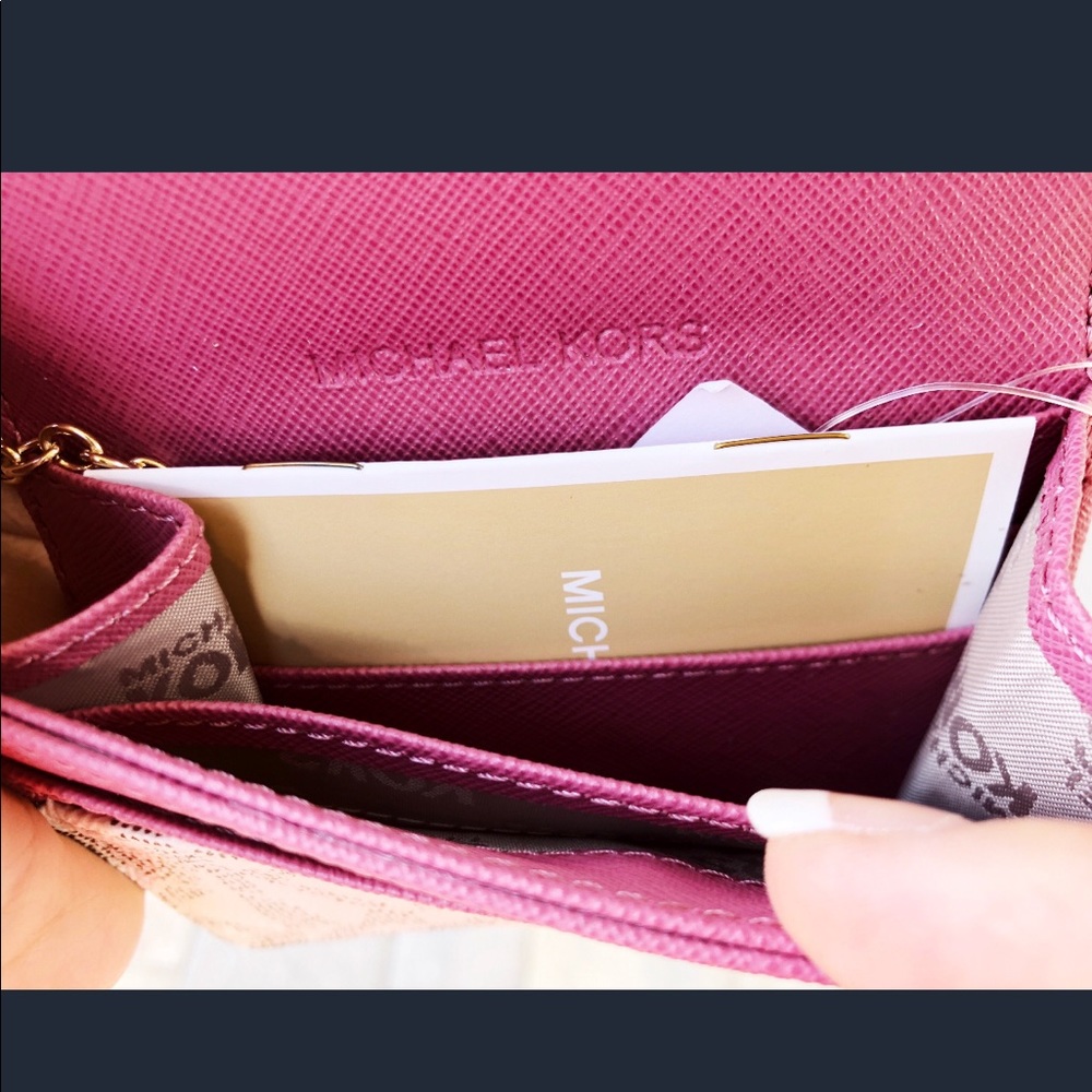 Gaby’sBags👛💕Michael Kors Card Holder Key Ring - Picture 5 of 7